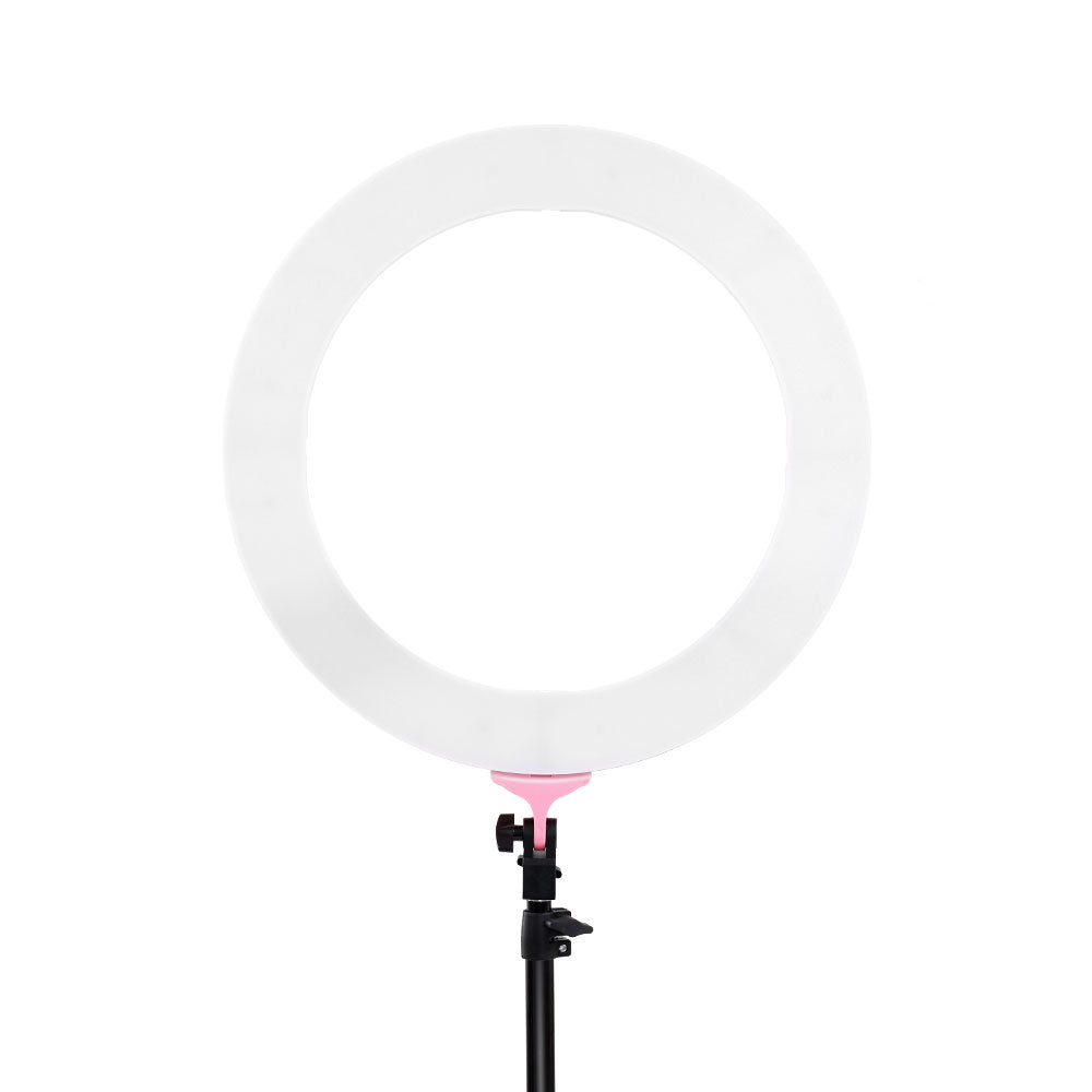 Embellir Ring Light 19inches Tripod Stand Pink