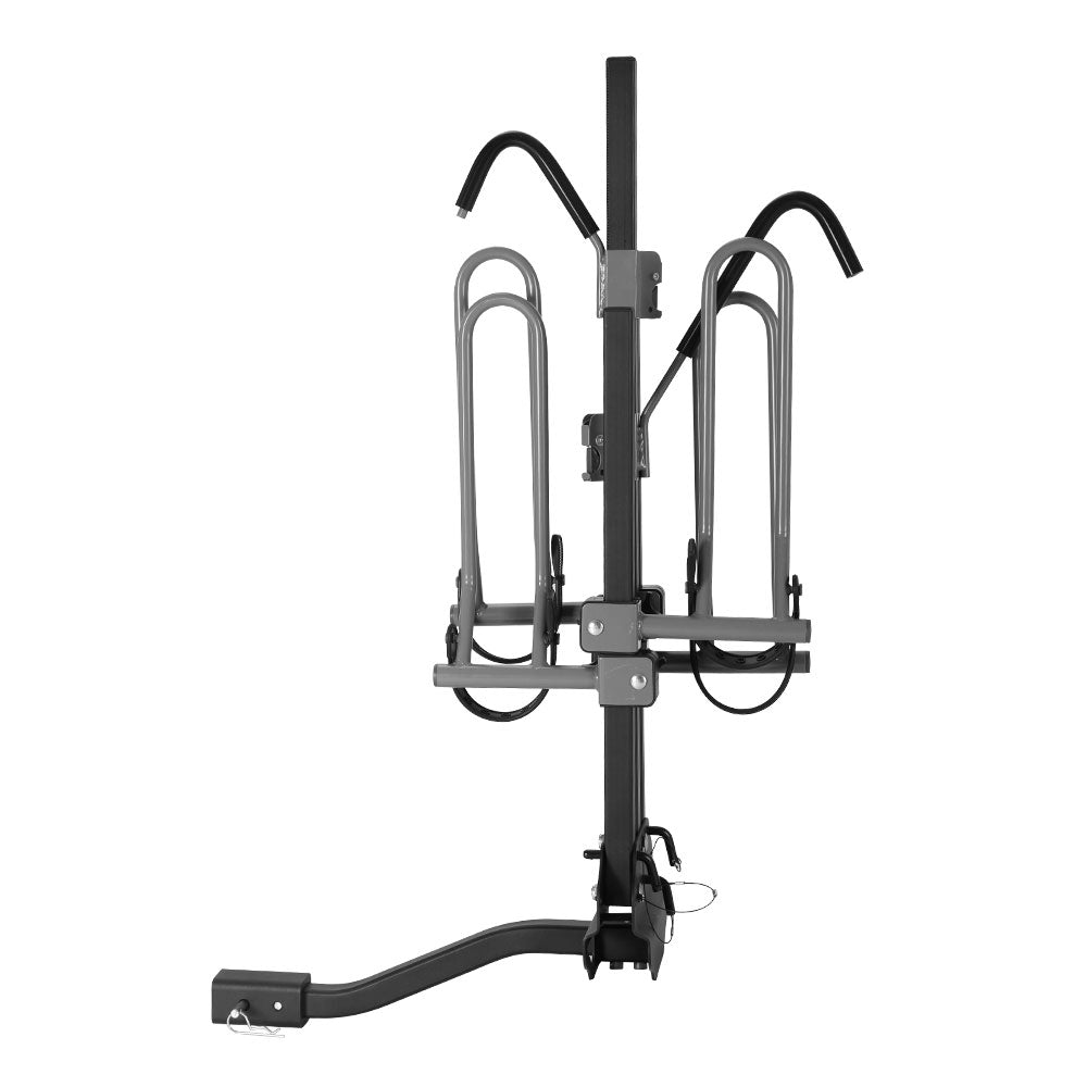 Giantz 2 Bicycle Bike Carrier Rack Car 2inches Hitch Mount Platform Foldable Black,Giantz 2 Bicycle Bike Carrier Rack Car 2inches Hitch Mount Platform Foldable Black