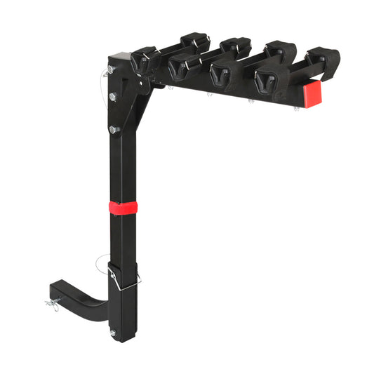 Giantz 4 Bicycle Bike Carrier Rack Car 2inches Hitch Mount Foldable Black,Giantz 4 Bicycle Bike Carrier Rack Car 2inches Hitch Mount Foldable Black