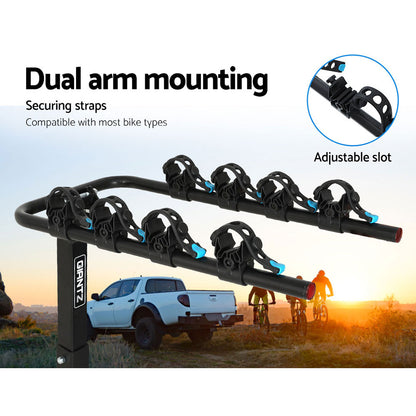 Giantz 4 Bicycle Carrier Bike Rack Car Rear Hitch Mount 2inches Towbar Foldable,Giantz 4 Bicycle Carrier Bike Rack Car Rear Hitch Mount 2inches Towbar Foldable